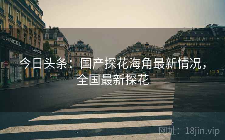 今日头条：国产探花海角最新情况，全国最新探花
